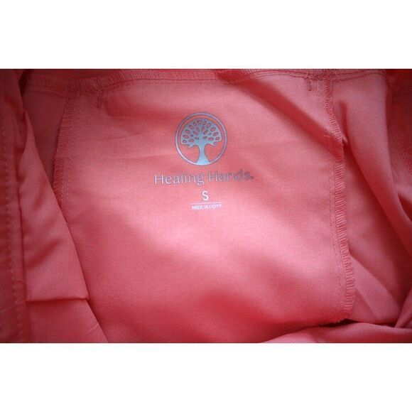 Healing Hands 9181 Women's Sz S Melon Convertible Drawstring Tamara Scrub Pants - Picture 3 of 12